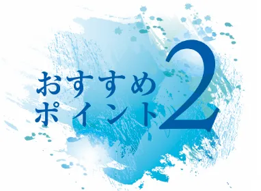 おすすめポイント2
