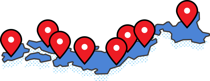 全国の市場をチェックする