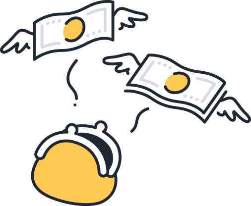 借入額を減らす